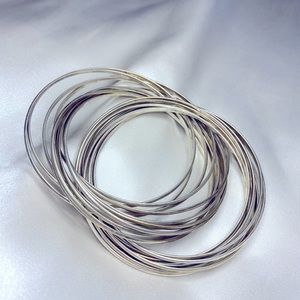 Silpada Silver bangles